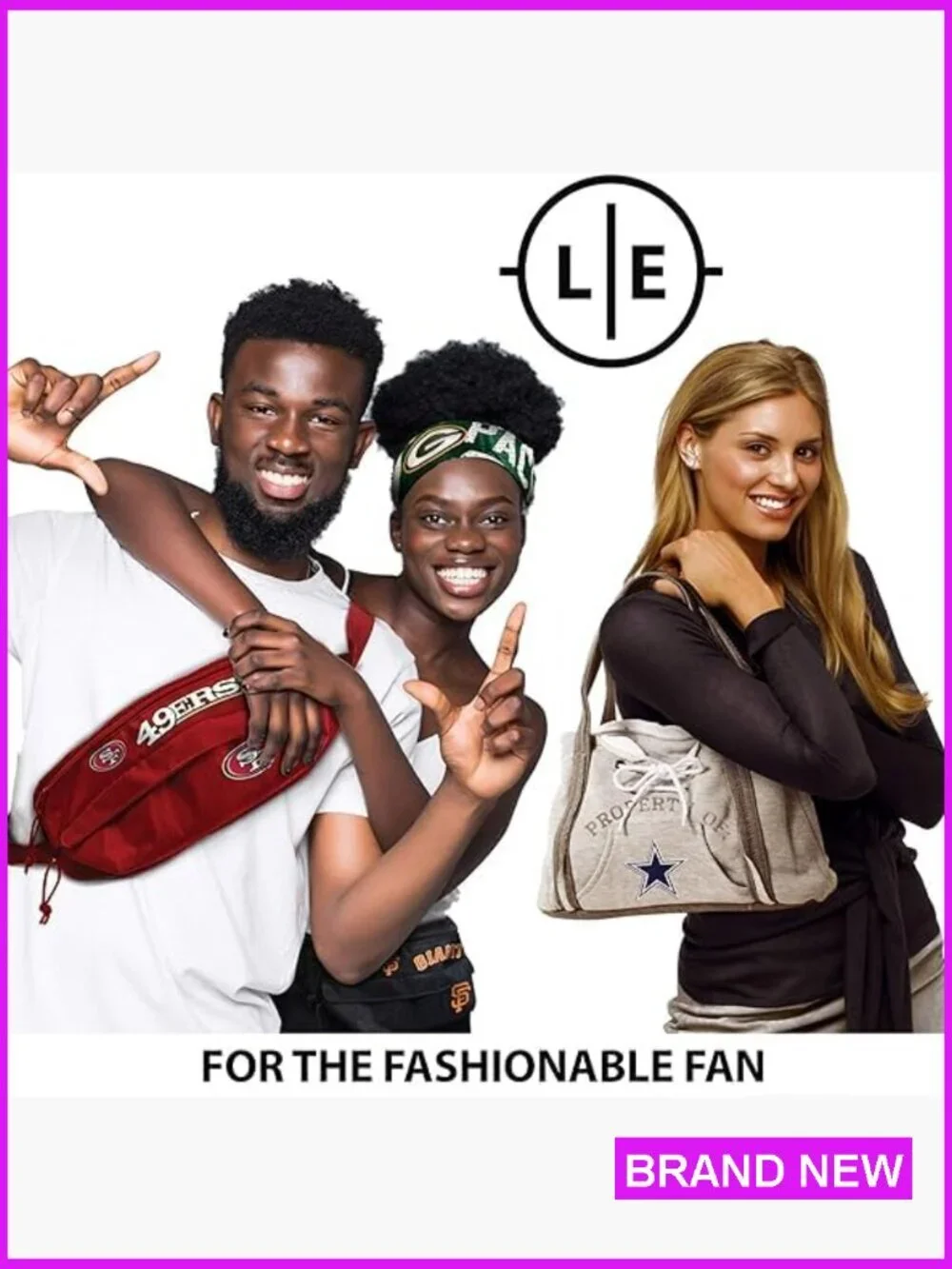 NFL Hoodie Purse Officially Licensed Team Logo Pouch Crossbody Bag Unique Gift